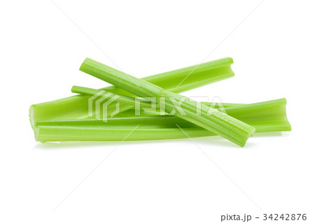 celery isolated on white background 34242876