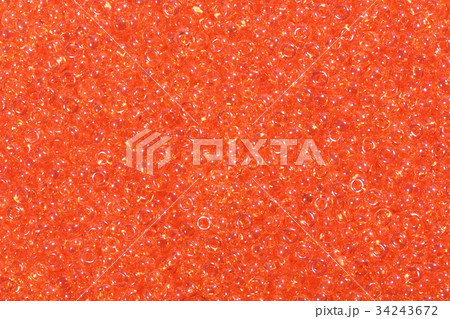 Large amount of orange seed beads. Large amount of orange seed beads. 34243672