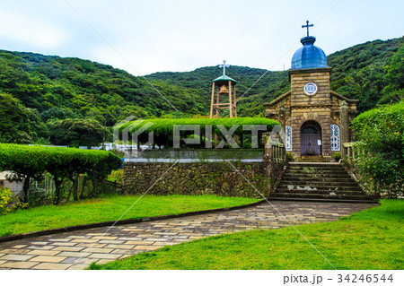 頭ヶ島天主堂　新上五島　五島列島　潜伏キリシタン 34246544