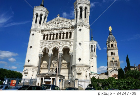 リヨン　フルヴィエールノートルダム大聖堂 34247709