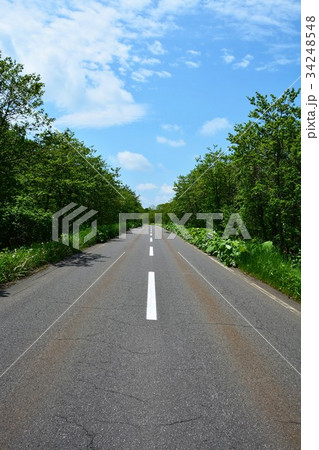 北太平洋シーサイドライン　道東　北海道 34248548