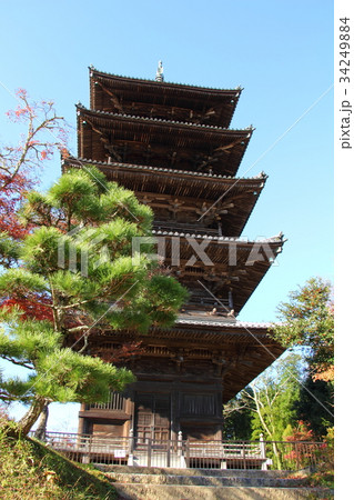 備中国分寺　五重塔 34249884