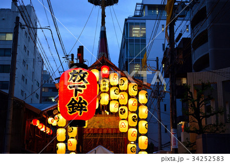 祇園祭前祭　宵山風景 34252583