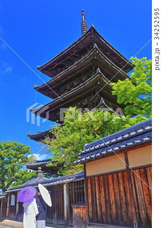 八坂の塔と新婚さん 八坂の塔と新婚さん 34252595