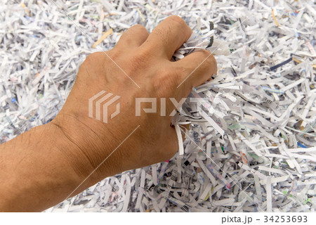 シュレッダーの塵 34253693