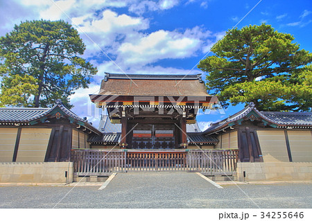 京都御所　建礼門 34255646