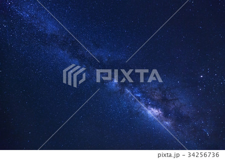 milky way galaxy with stars and space dust  34256736