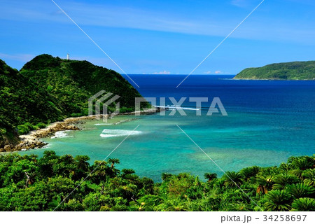 奄美　今井崎からの眺め06 34258697