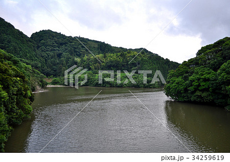 千葉県南房総市安房中央ダムの写真 千葉県南房総市安房中央ダムの写真 34259619