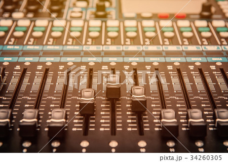 equipment for sound mixer control, 34260305