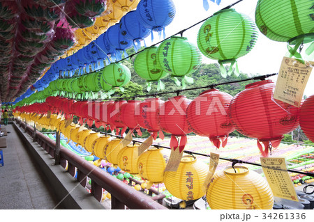 提灯 韓国 仏教 34261336