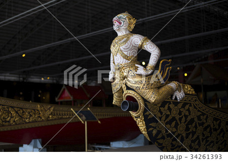 Krabi Prap Muang Man Barge, Thai National Museum  34261393