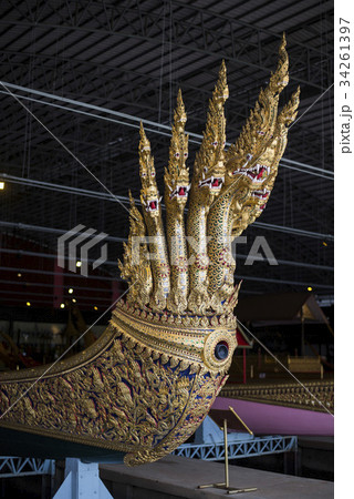 Royal Barge Anantanagaraj, Thai National Museum Royal Barge Anantanagaraj, Thai National Museum 34261397