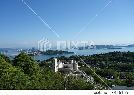 鷲羽山ハイランドから見た瀬戸大橋 鷲羽山ハイランドから見た瀬戸大橋 34261650