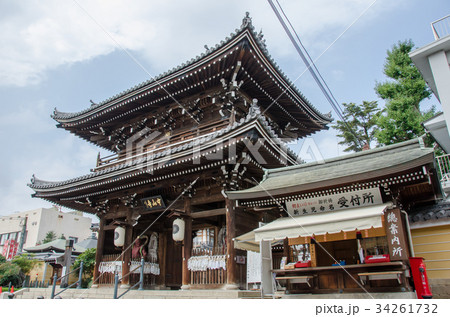 西国三十三所・二十四番札所・中山寺の山門 34261732