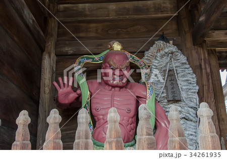 西国三十三所・二十四番札所・中山寺の金剛力士像 34261935