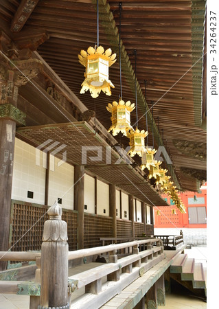 【和歌山県　高野山】壇上伽藍・御影堂 34264237