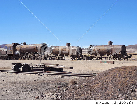 Train Cemetery in Uyuni Train Cemetery in Uyuni 34265535