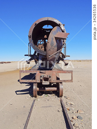Train Cemetery in Uyuni 34265536