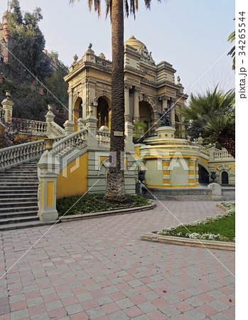 Santa Lucia Hill in Santiago de Chile Santa Lucia Hill in Santiago de Chile 34265544