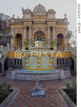 Santa Lucia Hill in Santiago de Chile Santa Lucia Hill in Santiago de Chile 34265595