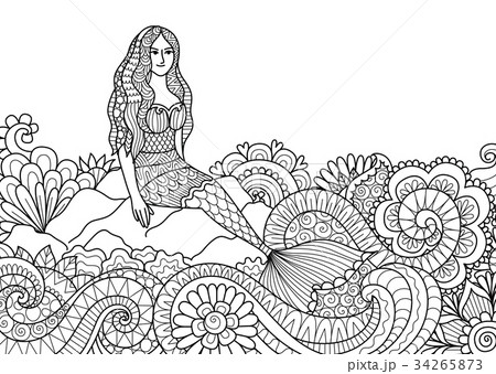 mermaid 34265873