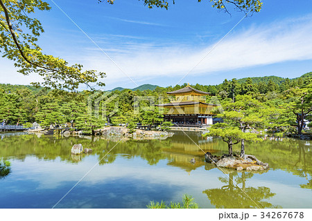新緑の金閣寺 新緑の金閣寺 34267678