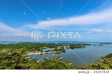 日本三景　松島の風景 34267818