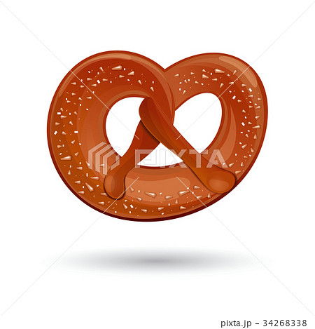 Fresh tasty Pretzel for Oktoberfest Fresh tasty Pretzel for Oktoberfest 34268338