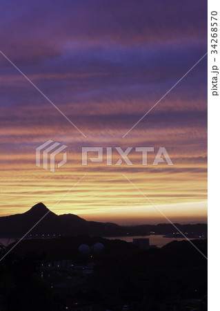 秋の夕暮れ、天神山からの景色11 秋の夕暮れ、天神山からの景色11 34268570