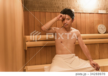 ミドル男性　サウナ　銭湯 34269970