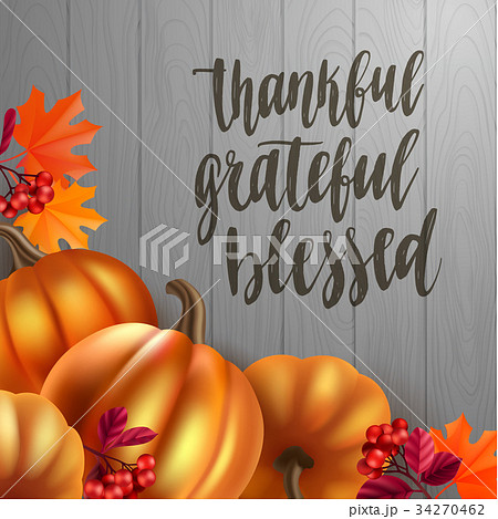 Thanksgiving greeting card.  34270462