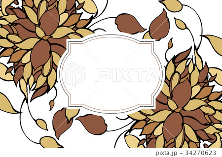 Pattern. Hand drawn graphic flowers on white Pattern. Hand drawn graphic flowers on white 34270623