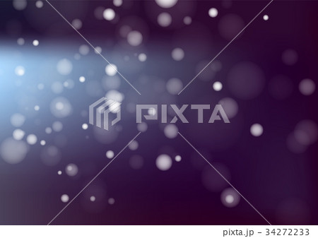 Blur bokeh of light on black background 34272233