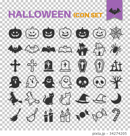 Halloween icon set Halloween icon set 34274205