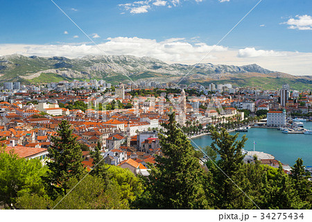 スプリト　クロアチア　風景 34275434