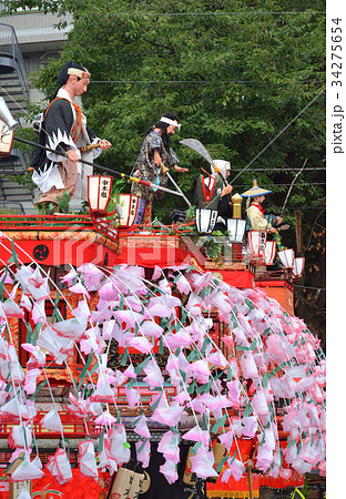 砂の万灯　八雲神社　埼玉県さいたま市見沼区 34275654