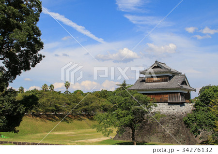 熊本城 戌亥櫓（熊本地震後） 34276132