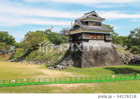 熊本城 戌亥櫓（熊本地震後） 34276218