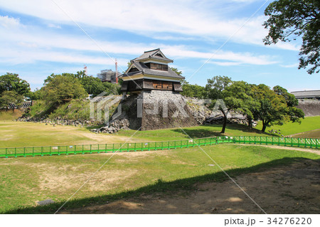熊本城 戌亥櫓（熊本地震後） 34276220