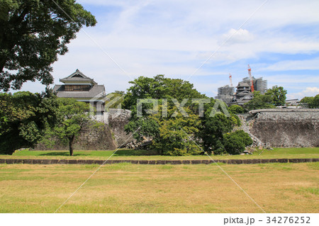熊本城（熊本地震後） 34276252