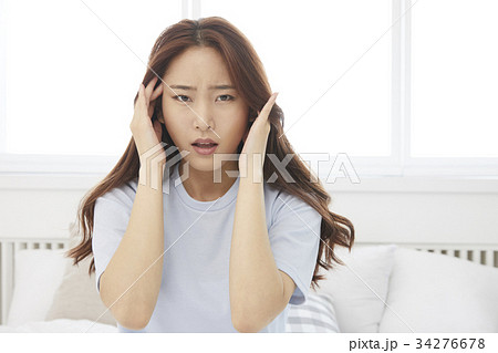 感情 こめかみ 頭痛 34276678