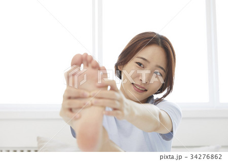 裸足 跣 素足 34276862