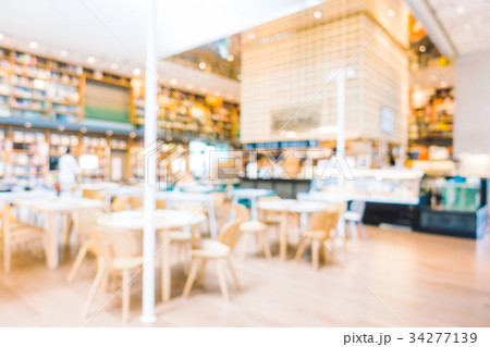 Abstract blur restaurant 34277139