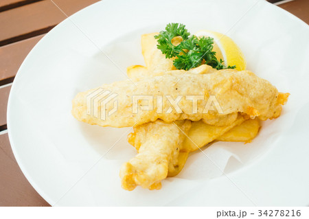 Fish and chips 34278216