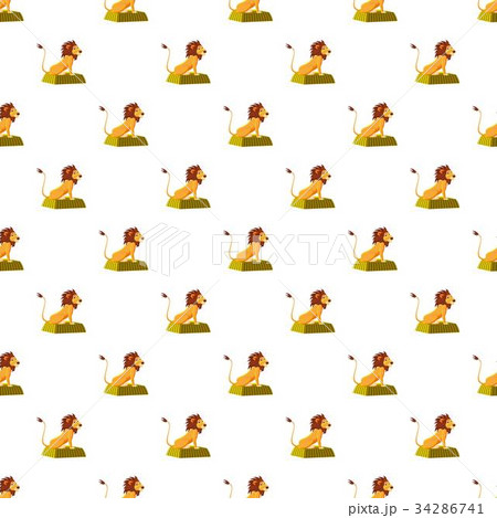 Circus lion pattern 34286741