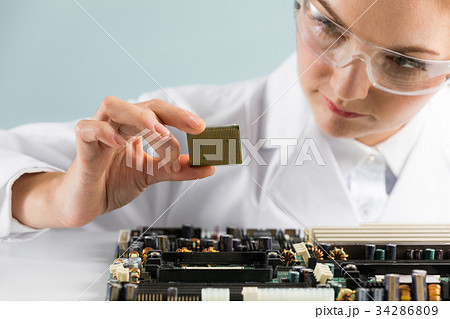 女性技術者 女性技術者 34286809