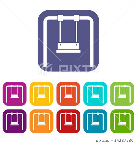 Swing icons set Swing icons set 34287530
