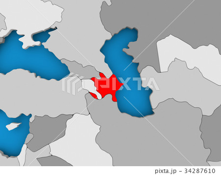 Map of Azerbaijan Map of Azerbaijan 34287610