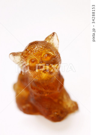 琥珀のネコ 34288153